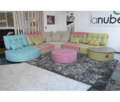 Sofá Arianne - conjunto completo vista lateral