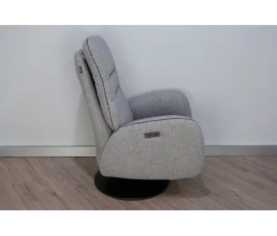 Sillón Gris Giratorio