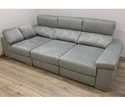 Chaiselongue con asientos deslizantes