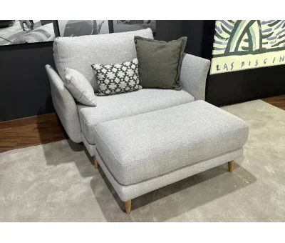 Sillón + Puff Helsinki ·Fama·